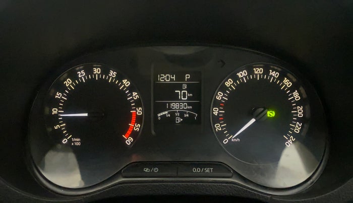 2018 Skoda Rapid STYLE 1.5 TDI AT, Diesel, Automatic, 1,19,830 km, Odometer Image