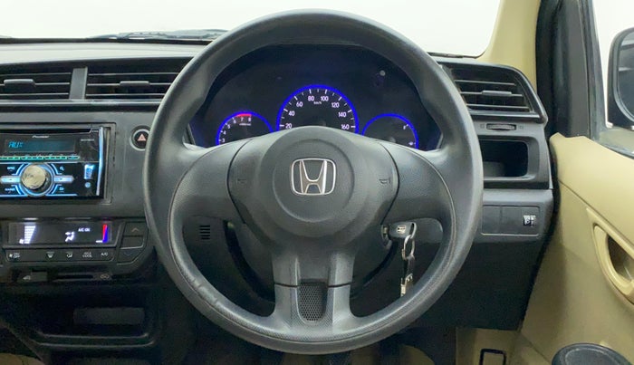 2016 Honda Brio E MT, Petrol, Manual, 59,609 km, Steering Wheel Close Up