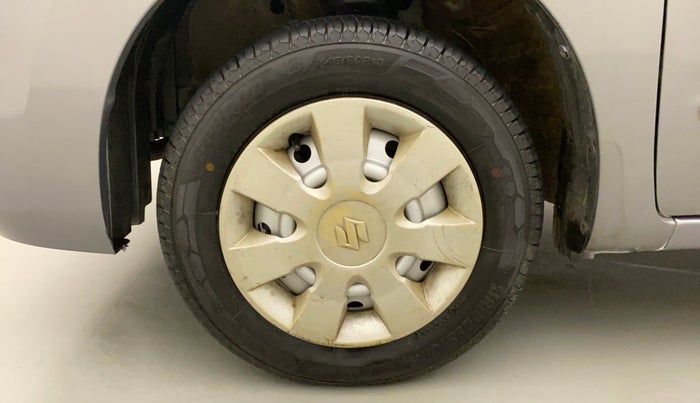 2014 Maruti Wagon R 1.0 LXI CNG, CNG, Manual, 87,074 km, Left Front Wheel