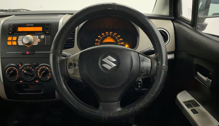 2014 Maruti Wagon R 1.0 LXI CNG, CNG, Manual, 87,074 km, Steering Wheel Close Up