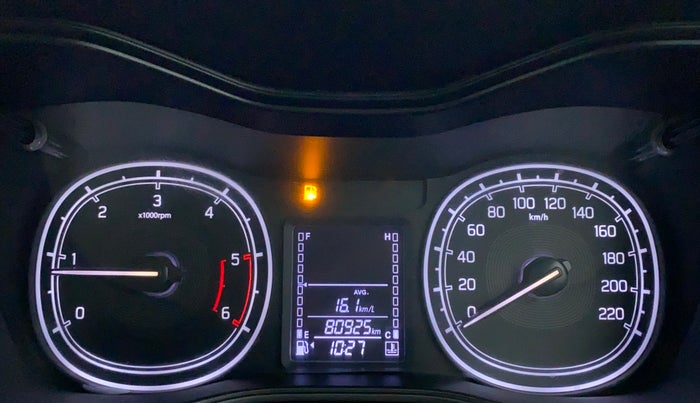 2019 Maruti Vitara Brezza VDI, Diesel, Manual, 81,027 km, Odometer Image
