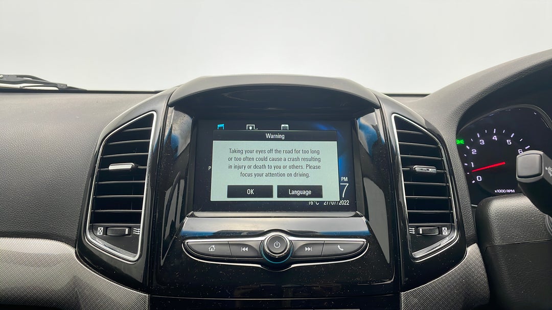 2017 Holden Captiva 7 Ltz (awd), Automatic, 60677 km, Infotainment System