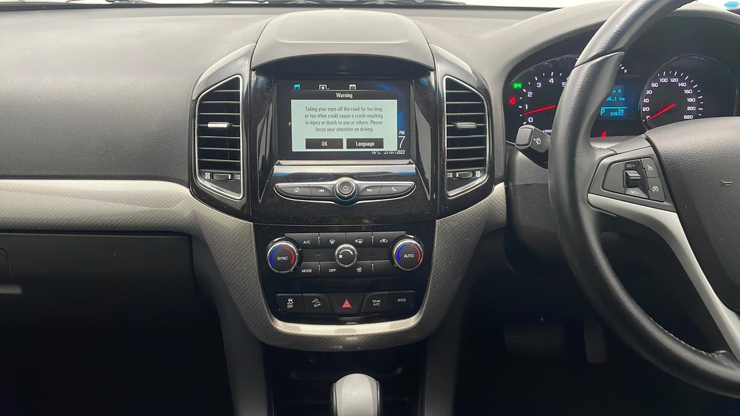 2017 Holden Captiva 7 Ltz (awd), Automatic, 60677 km, Center Console