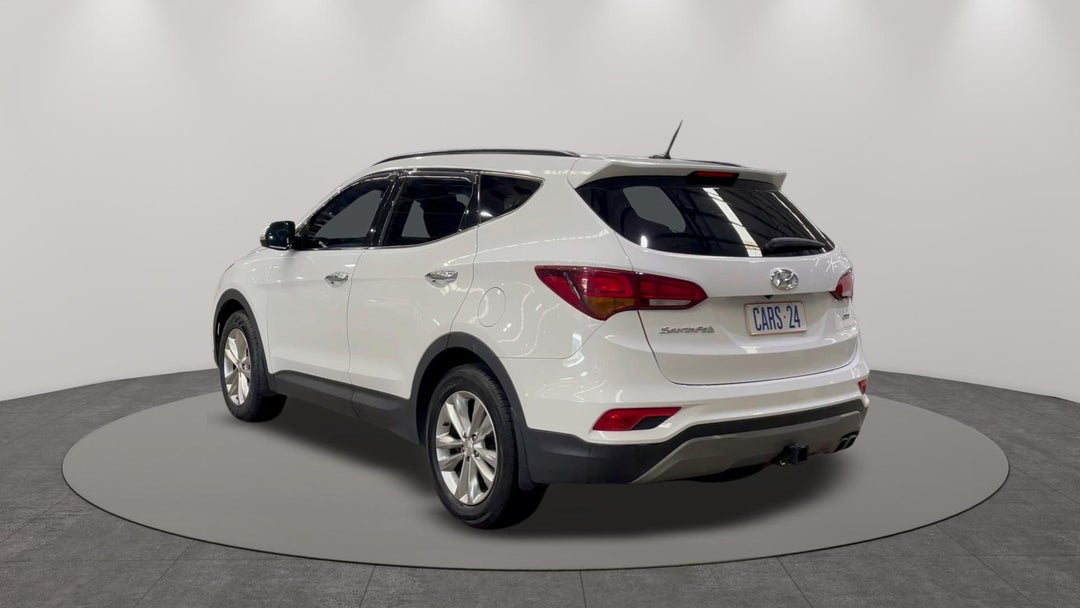 2017 Hyundai Santa Fe Elite Crdi (4x4), Automatic, 121243 km, Left Back Diagonal (45- Degree) View