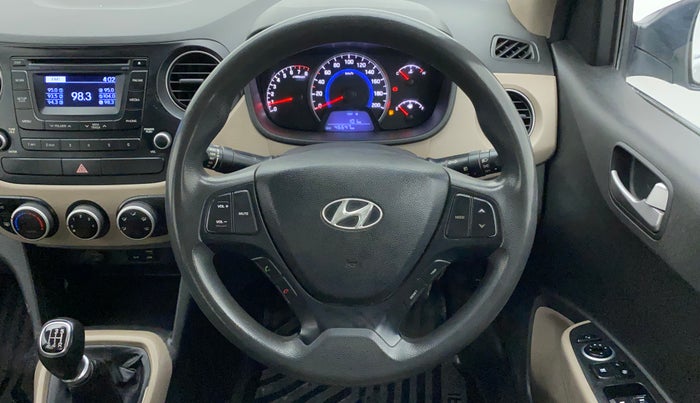 2015 Hyundai Grand i10 SPORTZ 1.2 KAPPA VTVT, Petrol, Manual, 46,777 km, Steering Wheel Close Up