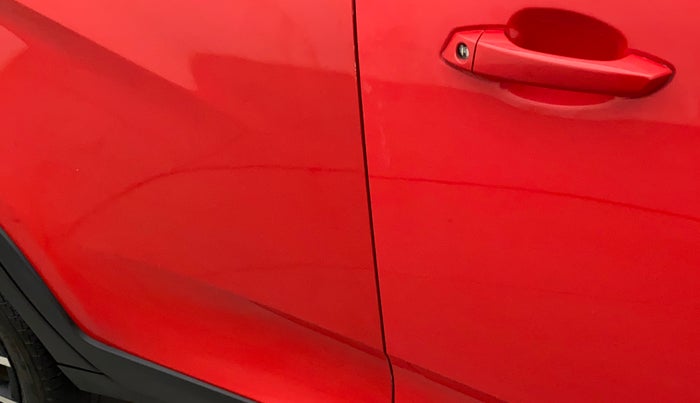 2018 Mahindra KUV 100 NXT K8 P 6 STR, Petrol, Manual, 32,843 km, Right rear door - Paint has faded
