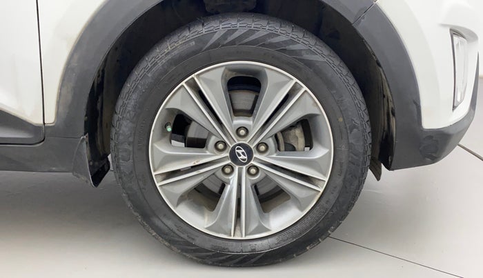 2017 Hyundai Creta SX PLUS AT 1.6 PETROL, Petrol, Automatic, 90,972 km, Right Front Wheel