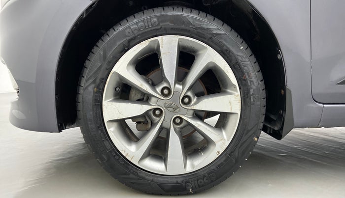 2015 Hyundai Elite i20 SPORTZ (O) 1.4, Diesel, Manual, 58,430 km, Left Front Wheel