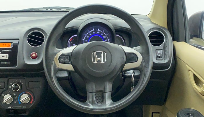 2016 Honda Amaze 1.2 SMT I VTEC, Petrol, Manual, 6,596 km, Steering Wheel Close Up