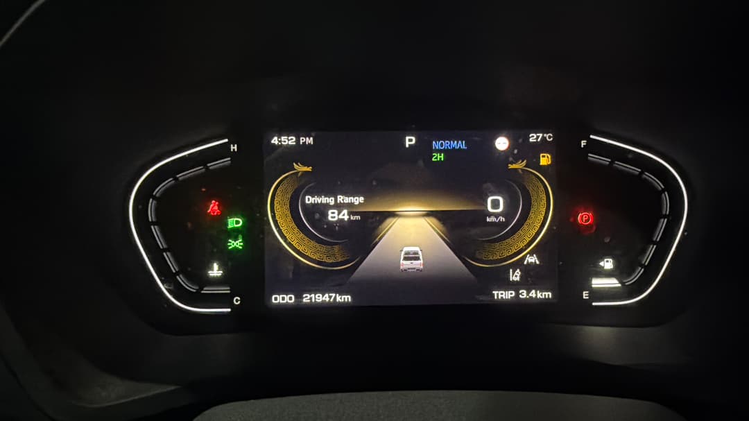2024 Jac T9 Haven (4x4), Automatic, 21947 km, Odometer View