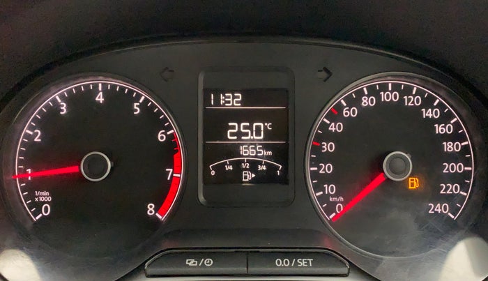 2019 Volkswagen Polo Trendline 1.0 L Petrol, Petrol, Manual, 1,579 km, Odometer View