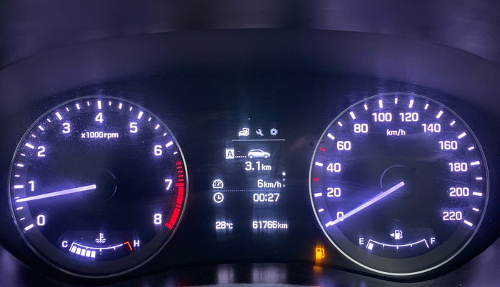 2017 Hyundai Elite i20 ASTA 1.2, Petrol, Manual, 61,766 km, Odometer Image