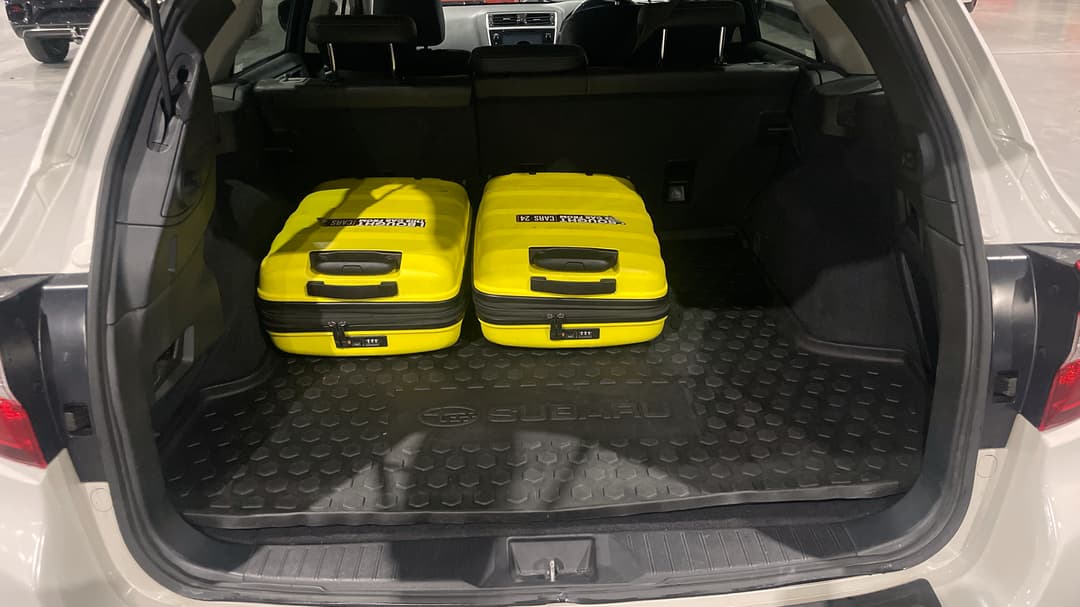 2019 Subaru Outback 2.5i Premium AWD, Automatic, 116915 km, Boot Inside View with Luggage