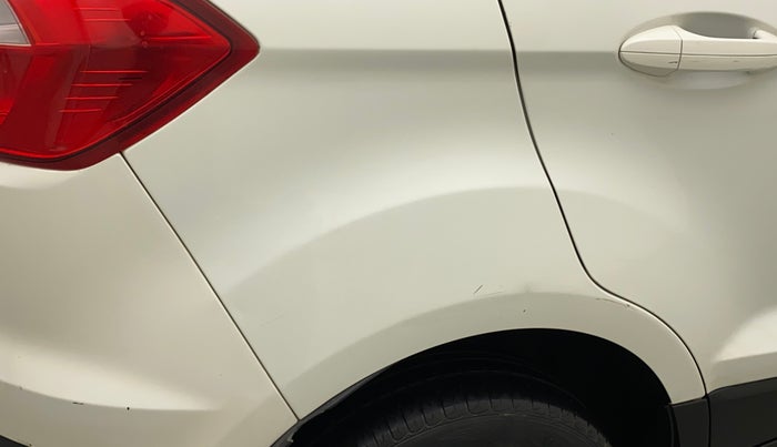 2019 Ford Ecosport TITANIUM 1.5L DIESEL, Diesel, Manual, 65,618 km, Right quarter panel - Slightly dented