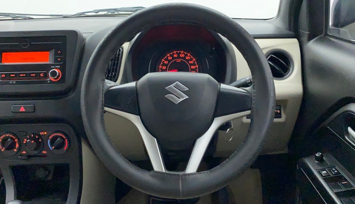 2019 Maruti New Wagon-R VXI 1.0 AMT, Petrol, Automatic, 32,605 km, Steering Wheel Close Up
