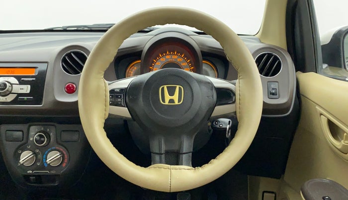 2012 Honda Brio S MT, Petrol, Manual, 62,398 km, Steering Wheel Close Up