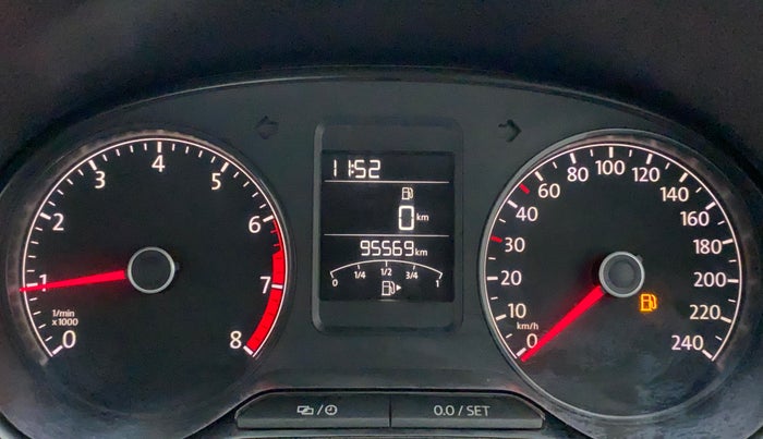 2017 Volkswagen Ameo COMFORTLINE 1.2L, Petrol, Manual, 95,657 km, Odometer Image