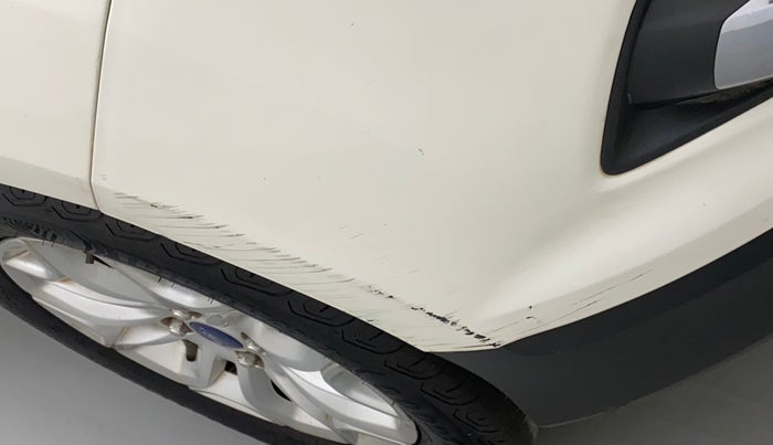 2015 Ford Ecosport TITANIUM 1.5L DIESEL (OPT), Diesel, Manual, 1,31,291 km, Front bumper - Minor scratches