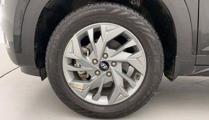 2021 Hyundai Creta SX (O) 1.4 TURBO DCT, Petrol, Automatic, 26,645 km, Left Front Wheel