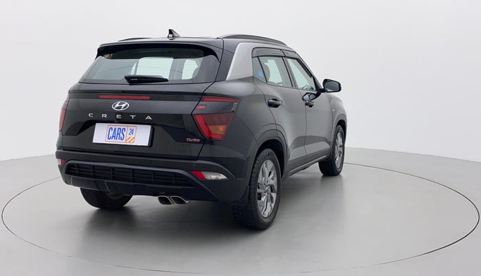 2021 Hyundai Creta SX (O) 1.4 TURBO DCT, Petrol, Automatic, 26,645 km, Right Back Diagonal