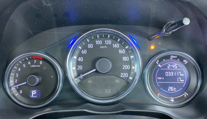 2017 Honda City ZX CVT, Petrol, Automatic, 33,218 km, Odometer Image