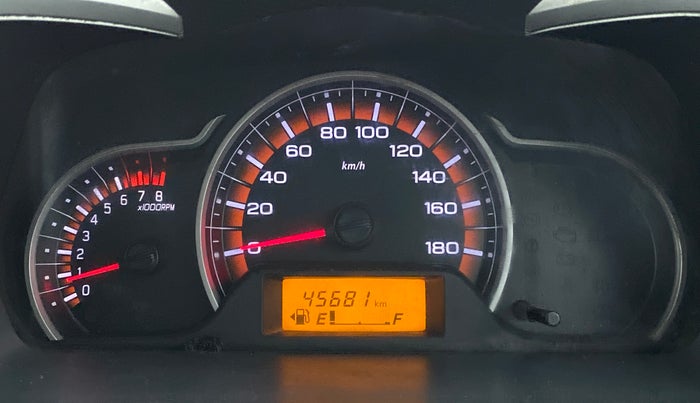 2015 Maruti Alto K10 VXI P, Petrol, Manual, 45,711 km, Odometer Image