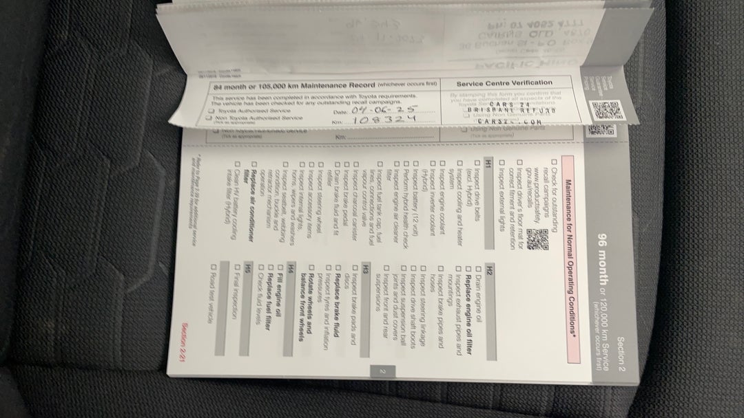 2019 Toyota Corolla Ascent Sport Hybrid, Automatic, 108326 km, Service History