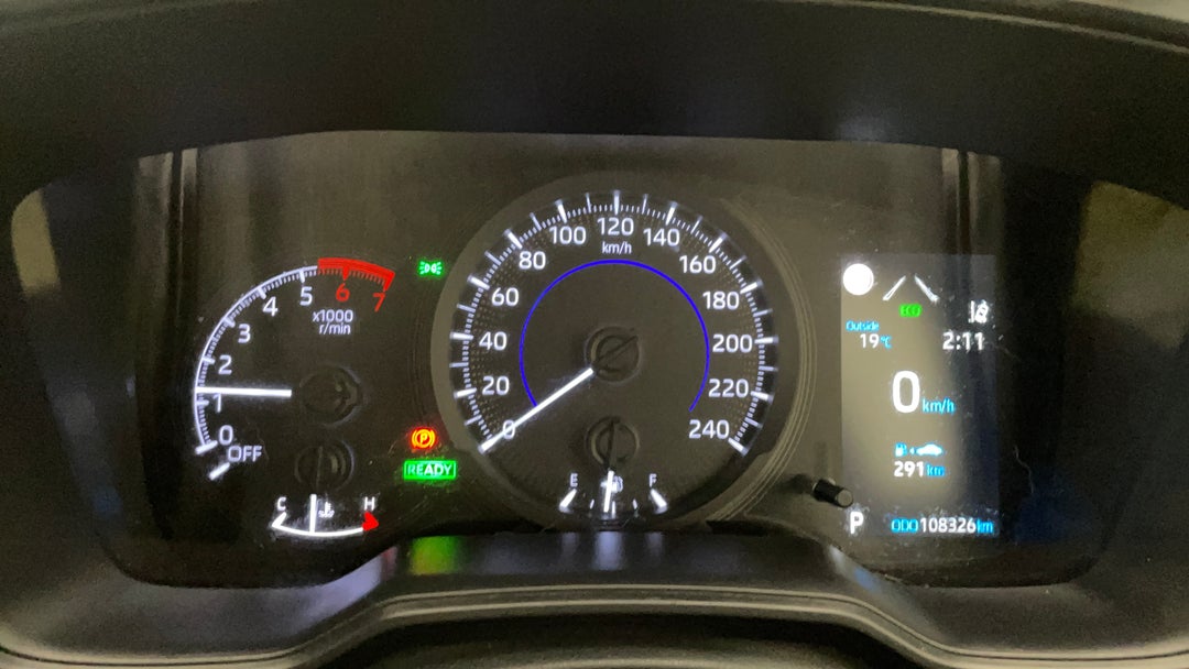 2019 Toyota Corolla Ascent Sport Hybrid, Automatic, 108326 km, Odometer View