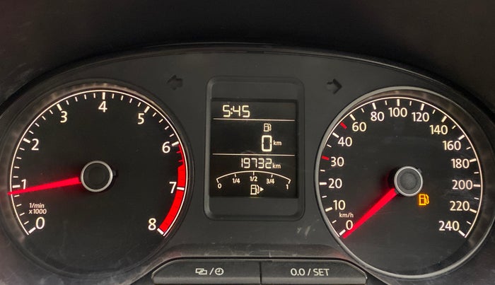 2018 Volkswagen Ameo HIGHLINE PLUS 1.0, Petrol, Manual, 19,485 km, Odometer Image