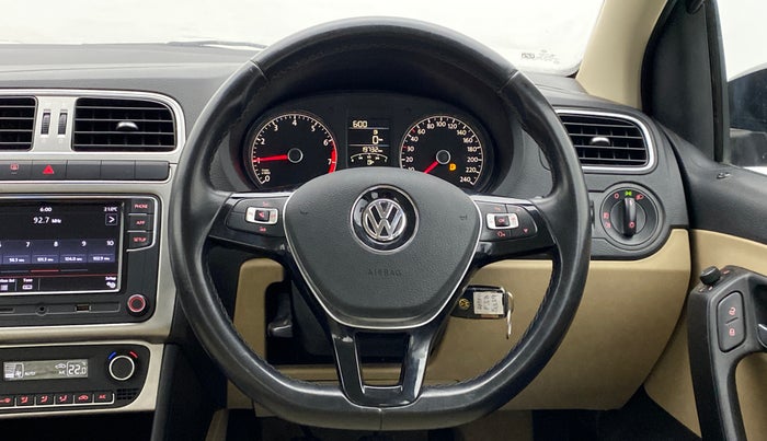 2018 Volkswagen Ameo HIGHLINE PLUS 1.0, Petrol, Manual, 19,485 km, Steering Wheel Close Up