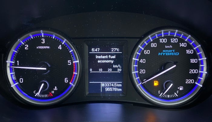 2018 Maruti S Cross ZETA 1.3 SHVS, Diesel, Manual, 96,672 km, Odometer Image