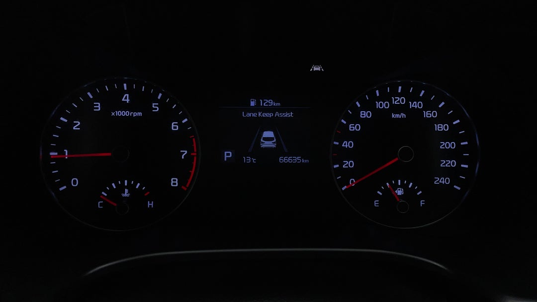 2021 Kia Cerato S, Automatic, 66635 km, Odometer View