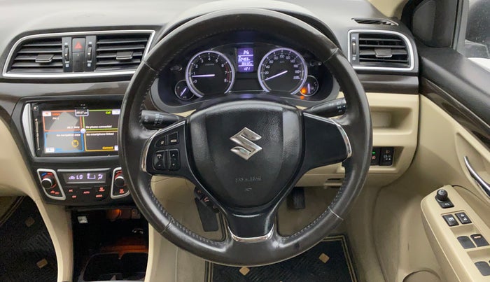2017 Maruti Ciaz ALPHA 1.4 VVT, Petrol, Manual, 36,537 km, Steering Wheel Close Up