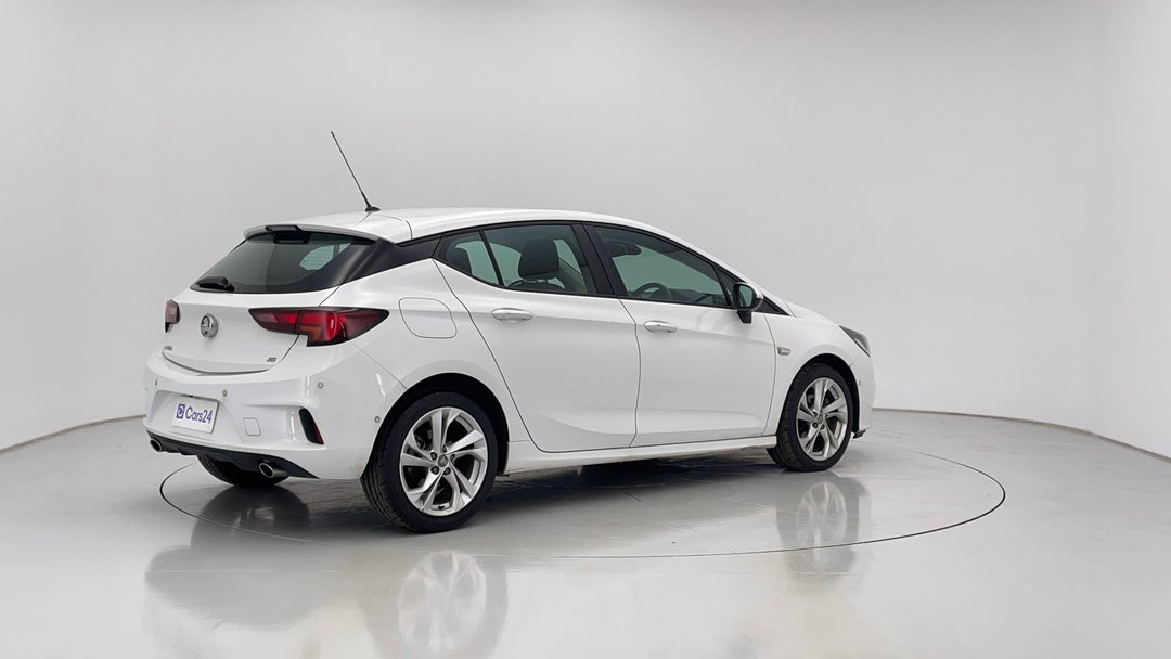 2017 Holden Astra Rs, Automatic, 57564 km, Right Back Diagonal (45- Degree) View