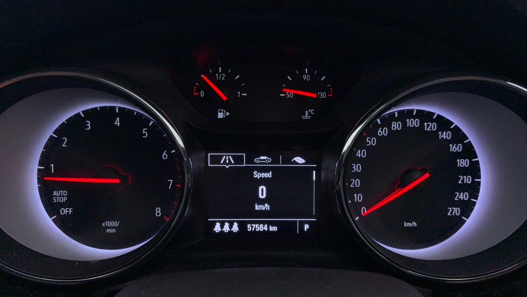 2017 Holden Astra Rs, Automatic, 57564 km, Odometer View