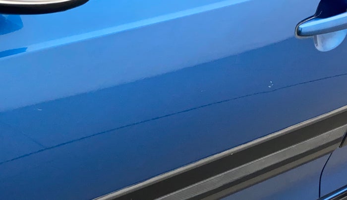 2017 Maruti IGNIS ZETA 1.2 AMT, Petrol, Automatic, 1,13,744 km, Front passenger door - Minor scratches