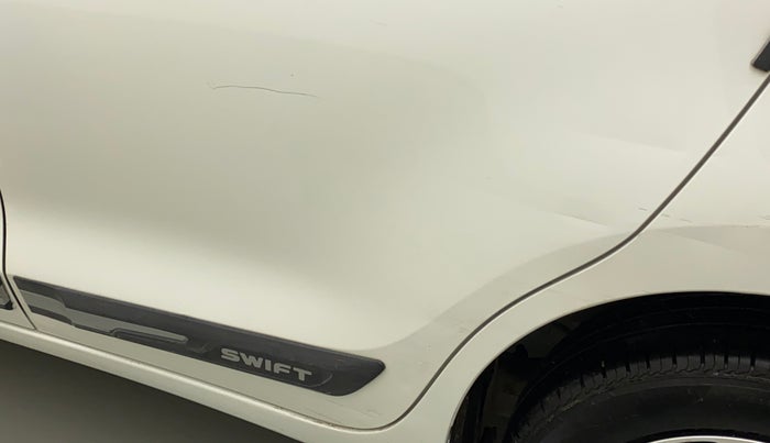 2018 Maruti Swift ZXI PLUS, Petrol, Manual, 86,302 km, Rear left door - Minor scratches
