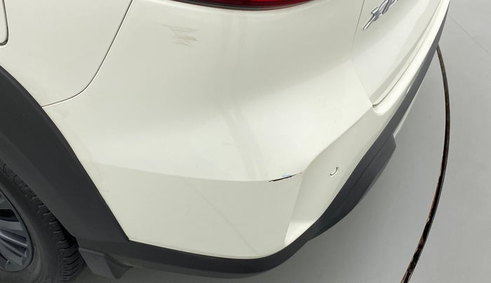 2021 Maruti XL6 ZETA MT, Petrol, Manual, 12,154 km, Rear bumper - Minor scratches