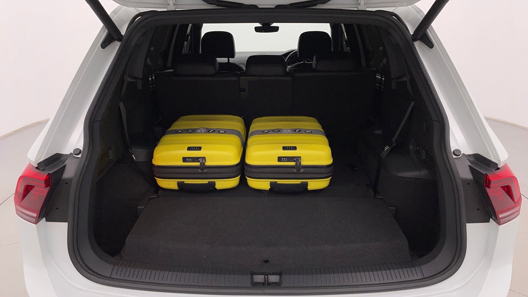 Boot Inside View with Luggage