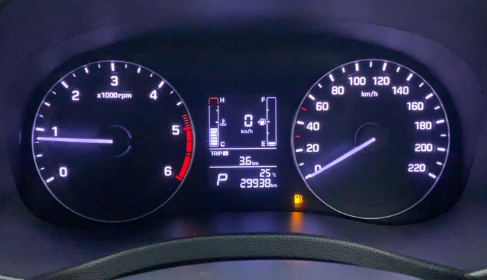 2018 Hyundai Creta SX PLUS AT 1.6 DIESEL, Diesel, Automatic, 29,937 km, Odometer Image