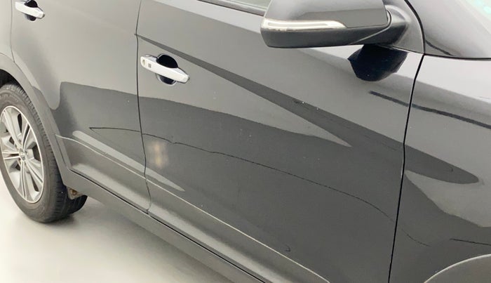 2018 Hyundai Creta SX PLUS AT 1.6 DIESEL, Diesel, Automatic, 29,937 km, Driver-side door - Slightly dented