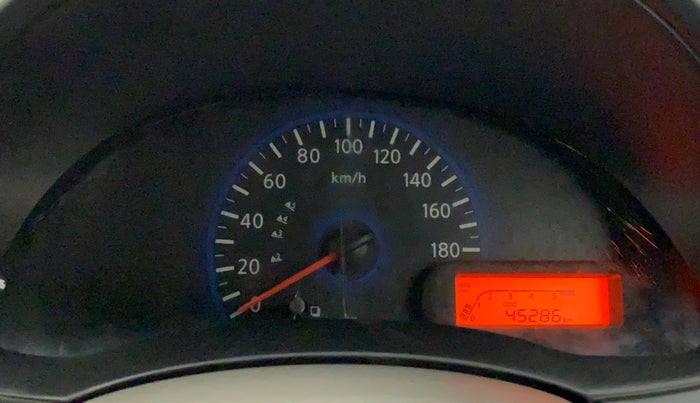 2015 Datsun Go Plus T, Petrol, Manual, 45,286 km, Odometer Image