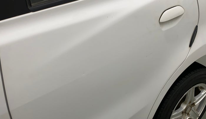 2015 Datsun Go Plus T, Petrol, Manual, 45,286 km, Rear left door - Slightly dented
