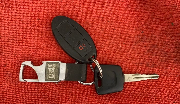 2015 Datsun Go Plus T, Petrol, Manual, 45,286 km, Key Close Up