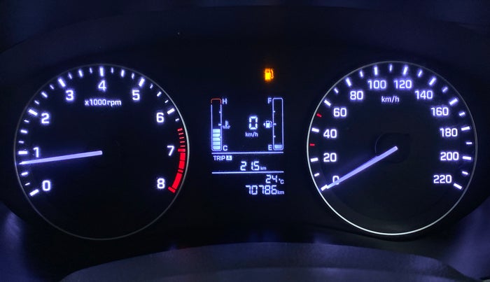 2015 Hyundai Elite i20 SPORTZ 1.2, Petrol, Manual, 70,909 km, Odometer Image