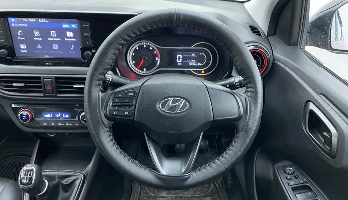 2020 Hyundai GRAND I10 NIOS SPORTZ 1.0 TURBO GDI DUAL TONE, Petrol, Manual, 10,622 km, Steering Wheel Close Up