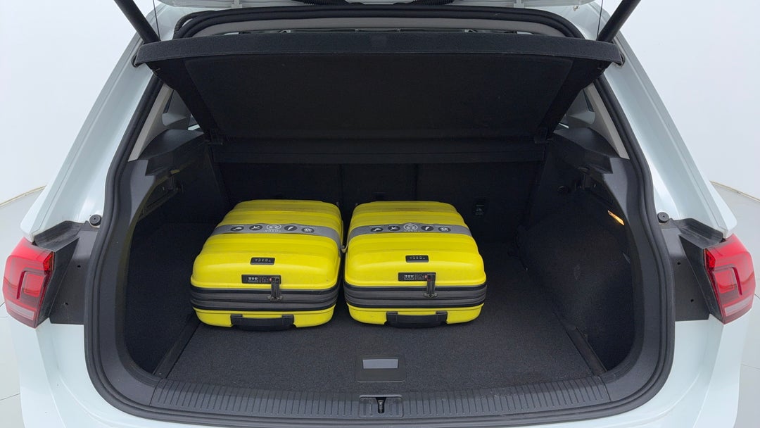 Boot Inside View with Luggage