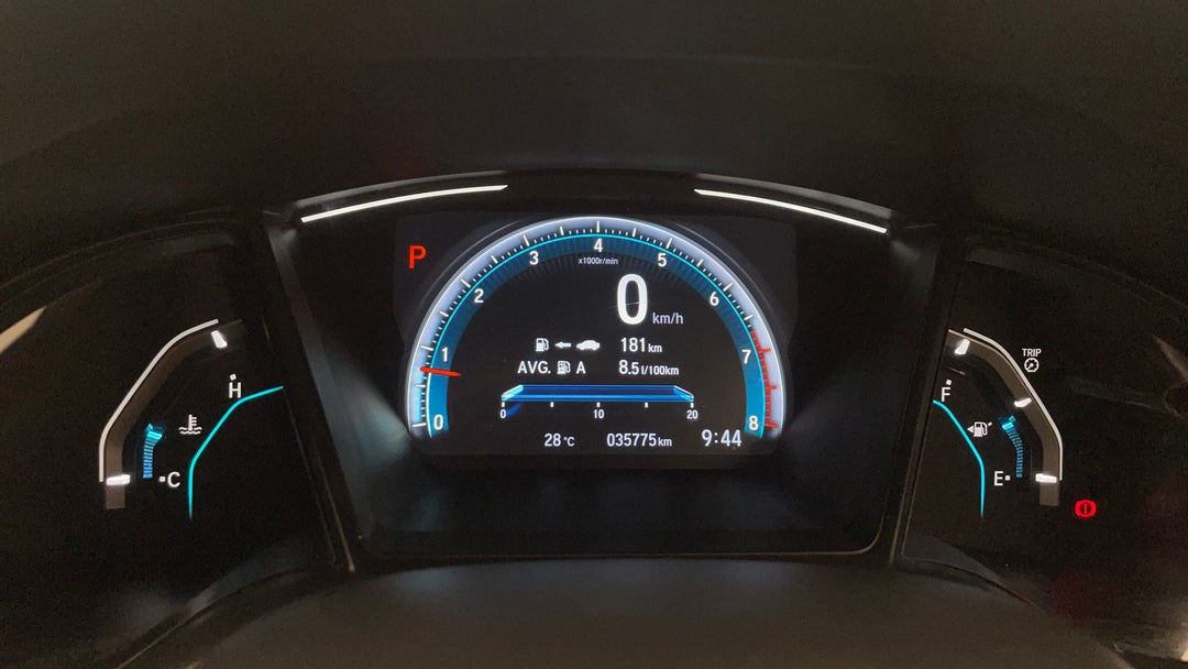 2021 Honda Civic Vti-s, Automatic, 35775 km, Odometer View