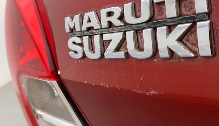 2014 Maruti Celerio VXI AMT, Petrol, Automatic, 42,699 km, Dicky (Boot door) - Minor scratches