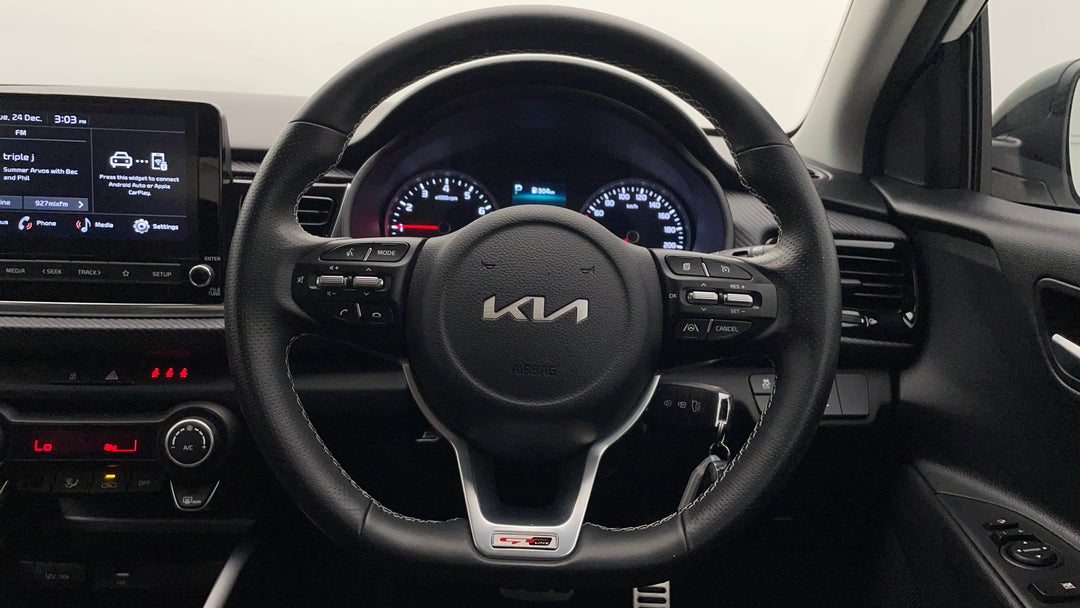 2021 Kia Rio Gt-line, Automatic, 17092 km, Steering Wheel Close-up